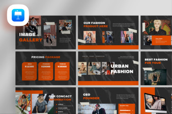 Urban Fashion Keynote Template